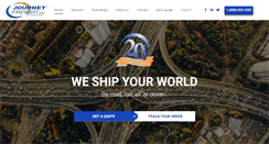 Desktop Screenshot of journeyfreight.com